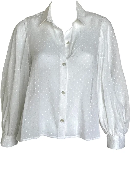 Sylvia Blouse Frilled Cuff Blouse