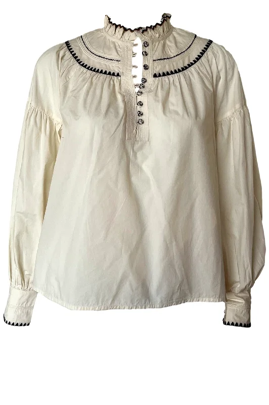 Lennie Blouse Gathered Detail Blouse