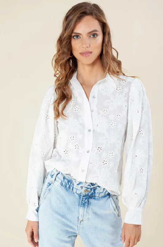 Taylor blouse Puff Sleeve Blouse