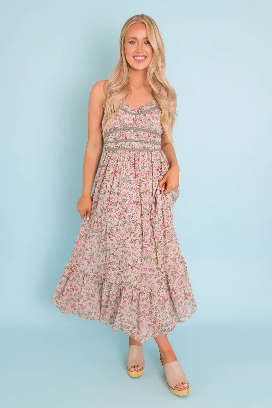 The Sound of Romance Maxi Dress Trendy Ruffled Maxi Dress