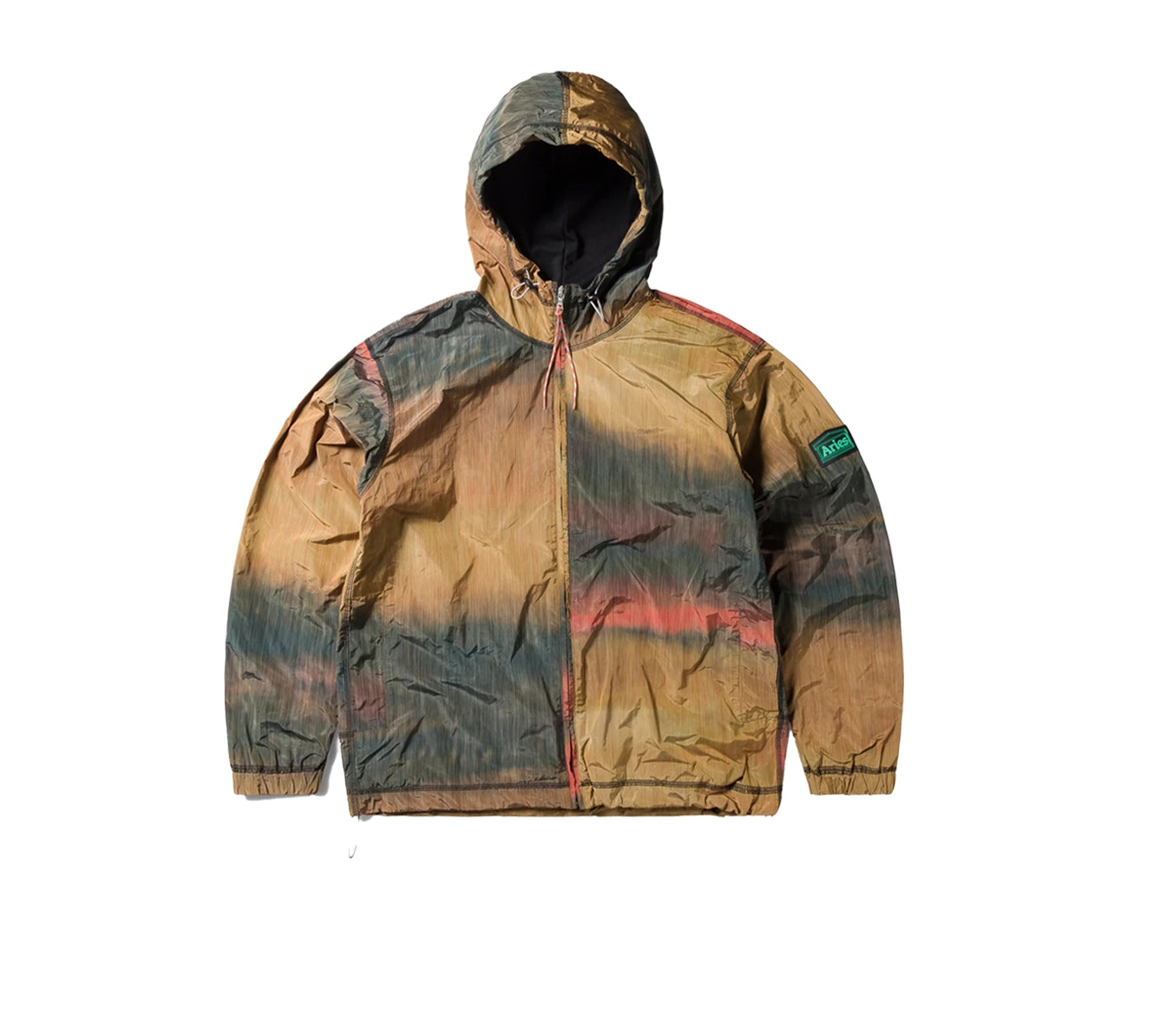 Aries Arise Colourfade Windcheater Jacket V-Neck Jacket Boat Neck Jacket Square Neck Jacket