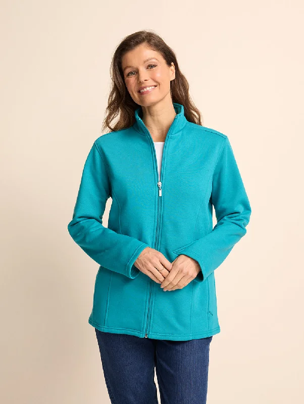 Kailyn Fleece Jacket Cardigan Sweater Pullover