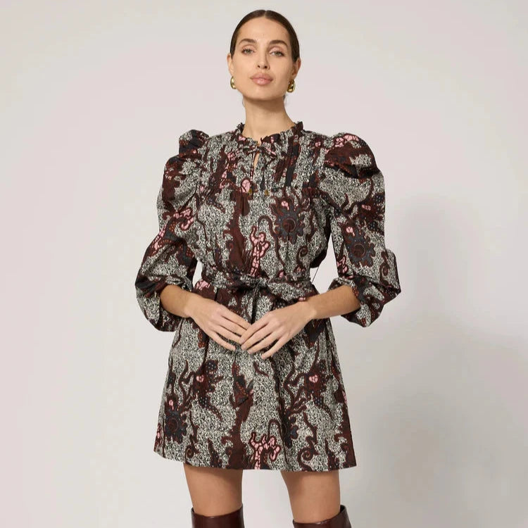 Cleobella Ivana Mini Dress Cozy Jersey Mini Dress