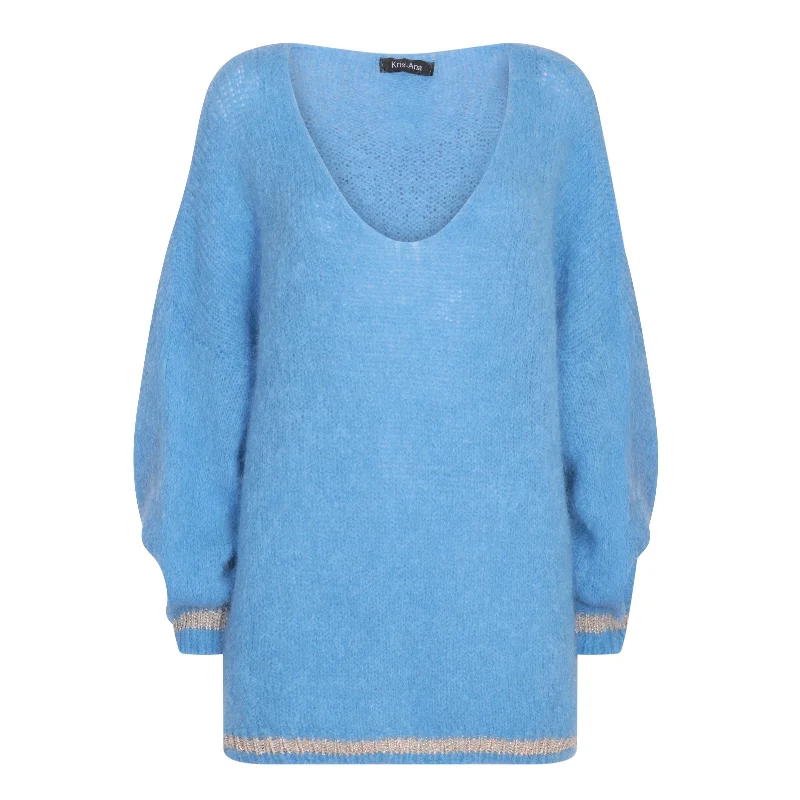 *NEW* Jumper Blue Oversized Loose Flowy