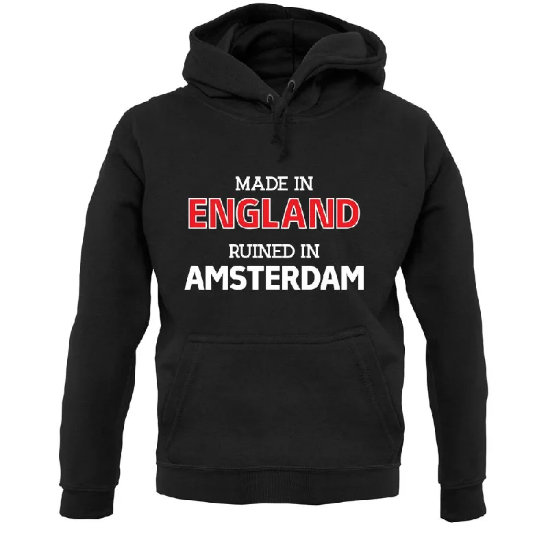 Ruined In Amsterdam Unisex Hoodie Hoodie with Fur Luxurious Winter