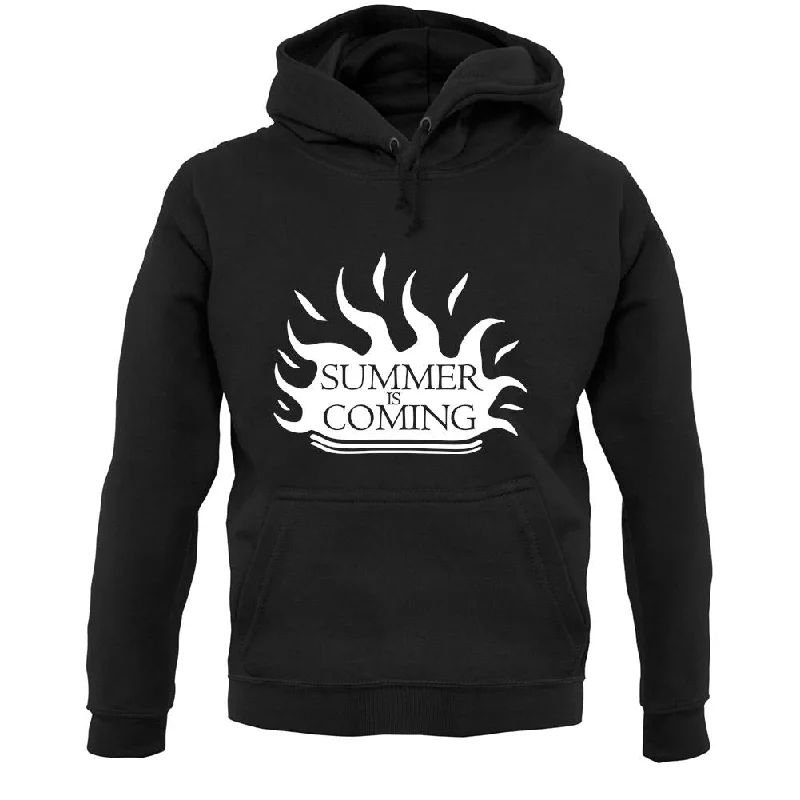 Summer Is Coming Unisex Hoodie Hoodie with Half-Zip Sporty Casual