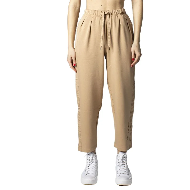 Beige Polyester Jeans & Pant Stylish Cargo Style Jeans