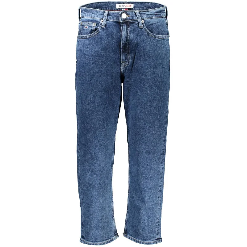 Blue Cotton Jeans & Pant Stylish Tapered Fit Jeans