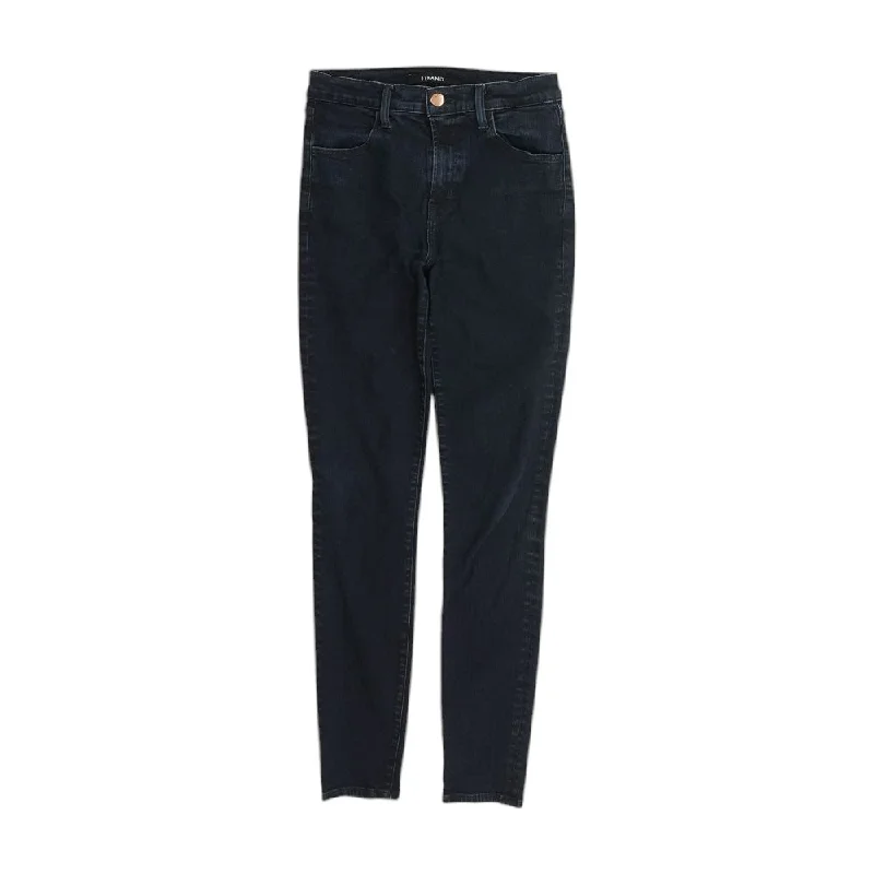 Indigo Solid Jeans Casual Light Wash Jeans