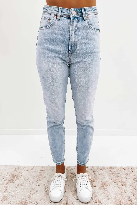 Meet My Mum Jean Forever Blue Trendy Plus Size Jeans