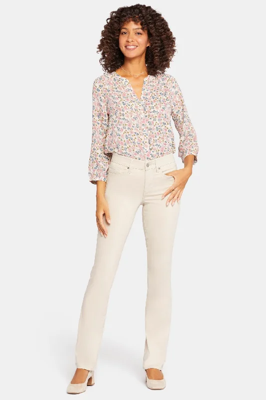 Waist-Match™ Marilyn Straight Jeans In Petite - Feather Comfortable Ankle Jeans