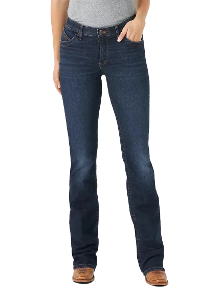 Wrangler Women's Ultimate Riding Willow Maggie Jeans Trendy Paperbag Waist Jeans