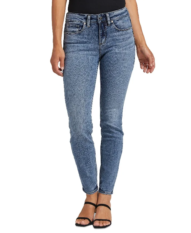 Women's Suki Mid-Rise Skinny Jeans Fashionable Bootcut Jeans