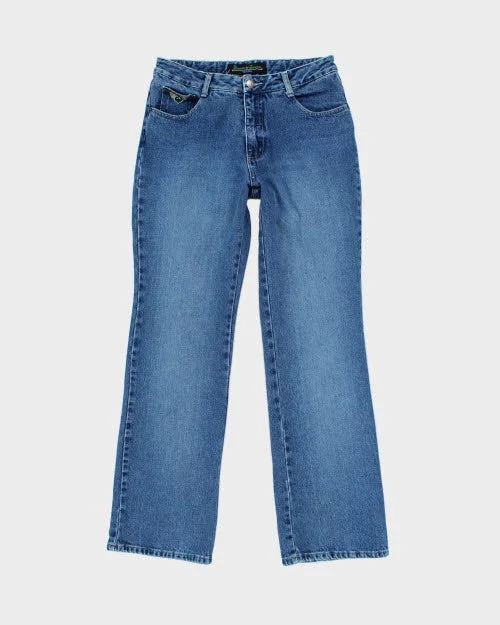 Y2k 00s Sweet Jeans - W30 L32 Elegant High-Waisted Flared Jeans