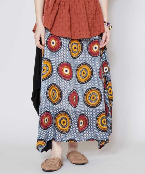 Kitenge Pattern Versatile Skirt lace skirt romantic