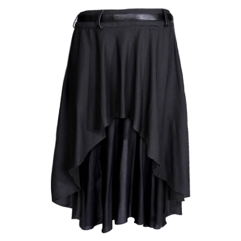 Angelonia Black Rayon Skirt lace skirt romantic