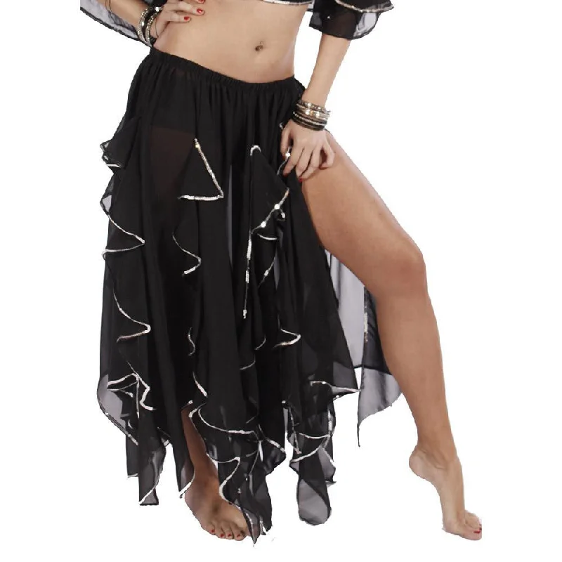 Belly Dance Petal Skirt | PERFECT PANELS wool skirt sturdy