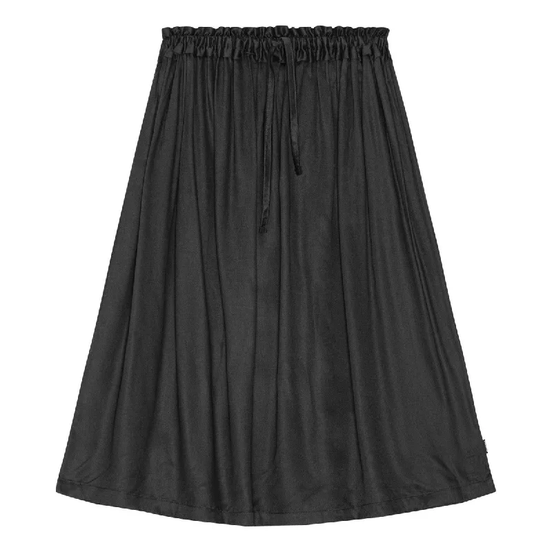 Molo Black Brittany Skirt chiffon skirt delicate