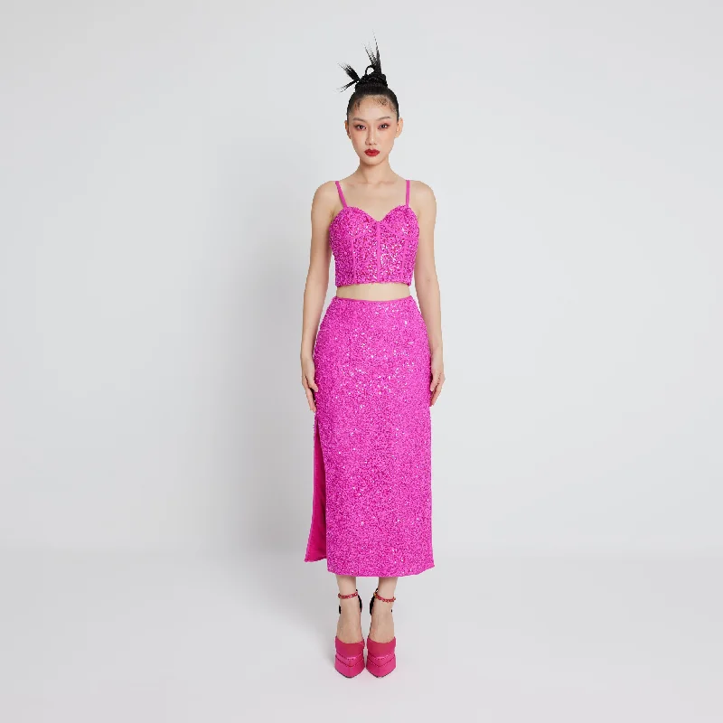 Xin Yue Sequine Skirt **PRE-ORDER** lace skirt intricate